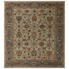 Tapis d'Afghanistan Sultanabad - Design en laine ivoire - 96159