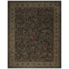 Afghanistan Sultanabad Over Size Rug - Wool Gray Design - 96183