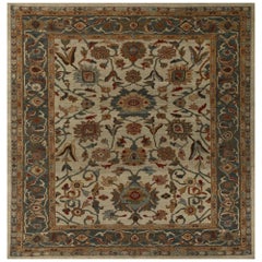 Tapis d'Afghanistan Sultanabad - Design en laine ivoire - 96145