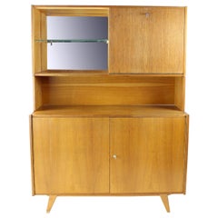 Tall Bar Sideboard U 460 By Jiri Jiroutek For Interier Praha, 1960s