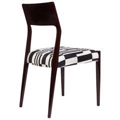 Bossa Chair, in Mahogany Wood, Handcrafted in Portugal by Duistt