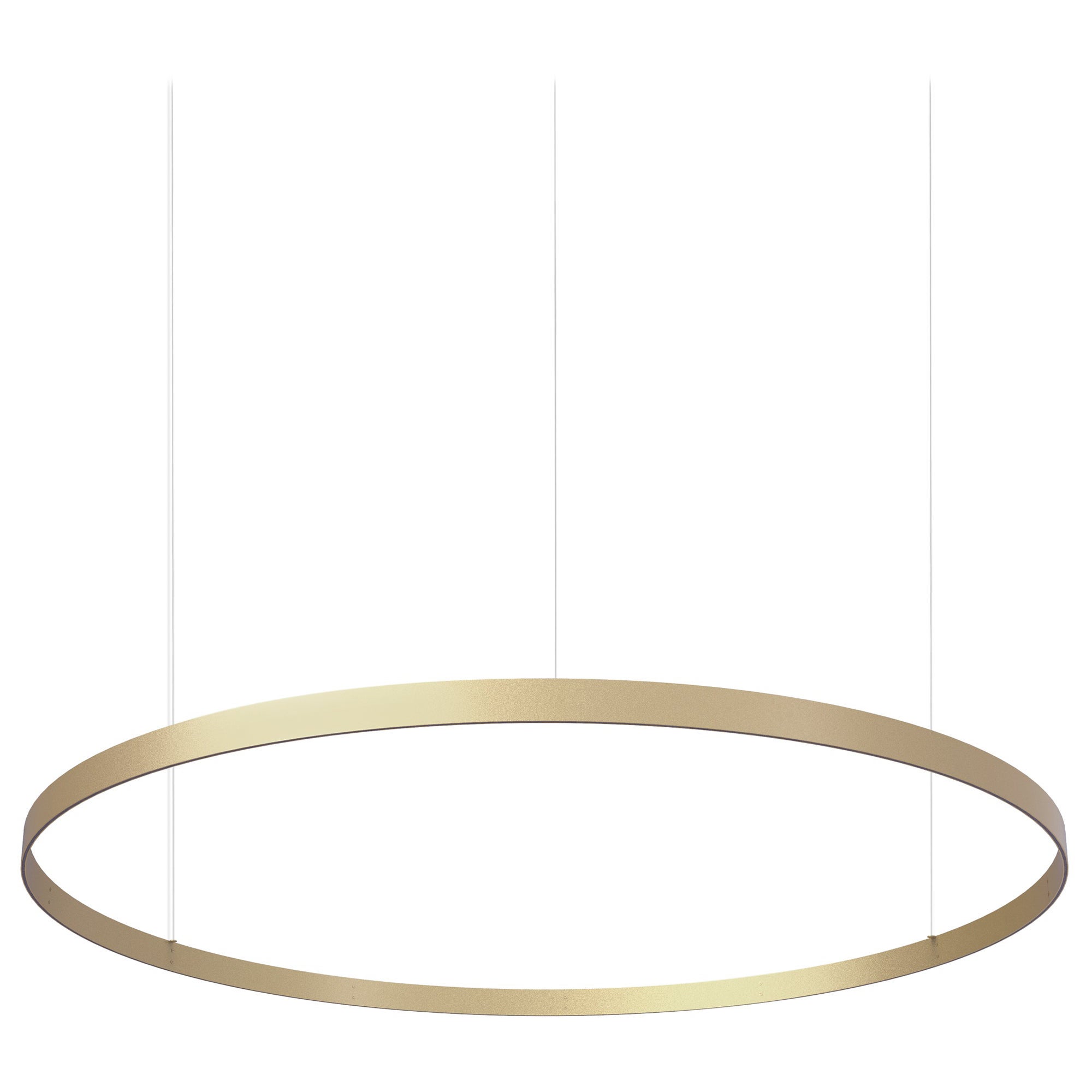 Eden Ring 150 Champagne Aluminum Pendant Lamp by JSPR