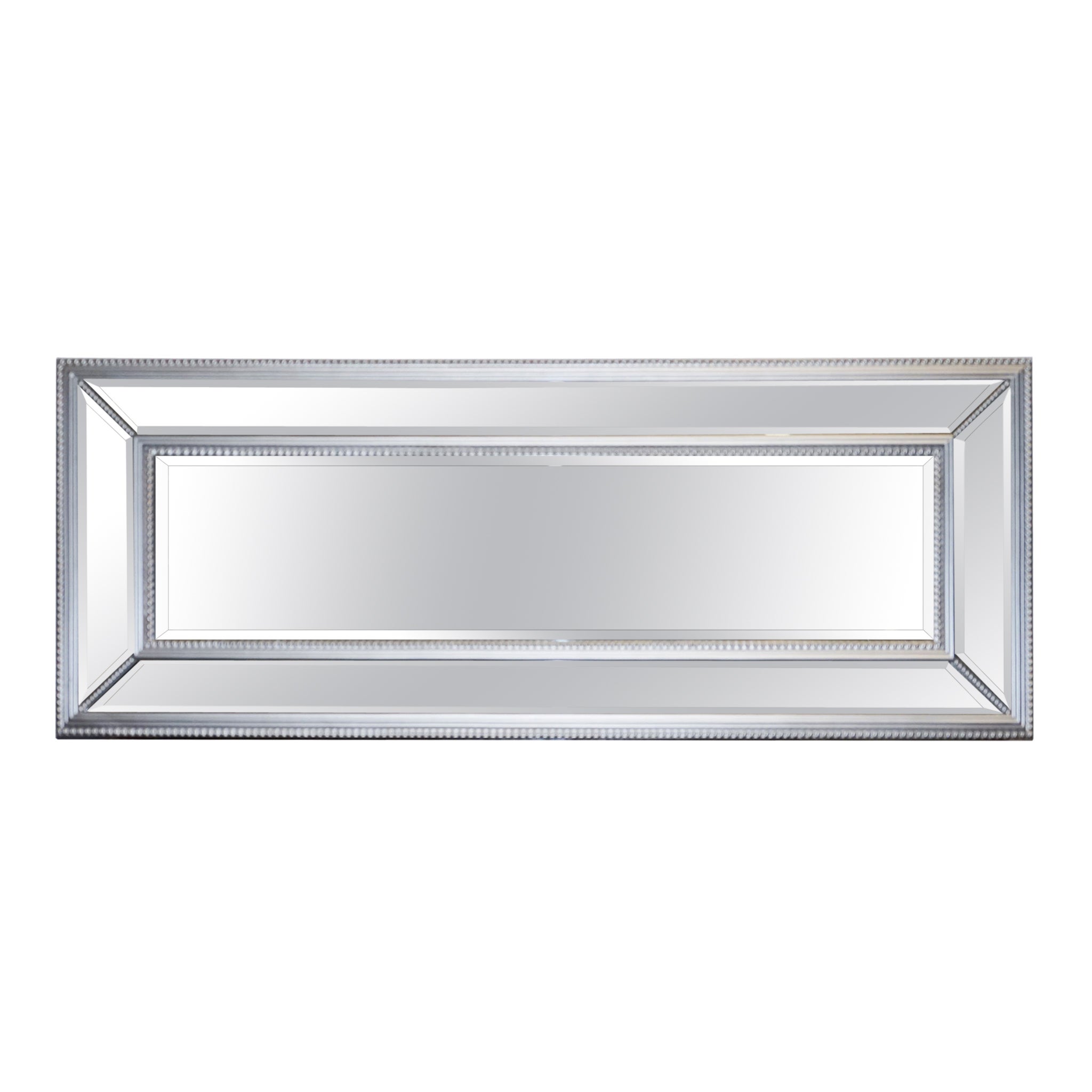 BELLE GRANDE PORTE-BARREILLE EN ARGENT AVEC BOURREAUX CUSHIONNÉS RECTANGULAIRES