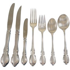 Legato by Towle Sterling Silver Flatware Service Set 61 Pieces Dinner Size