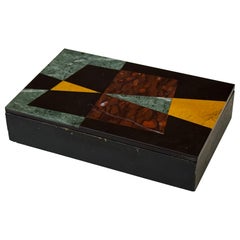 Caja de mármol PIETRA DURA de Richard Blow para Montici