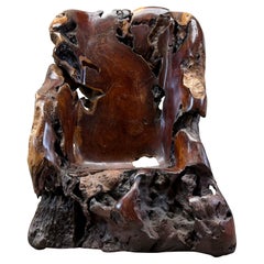 Redwood Burl Studio Craft Chair by Clifford Short