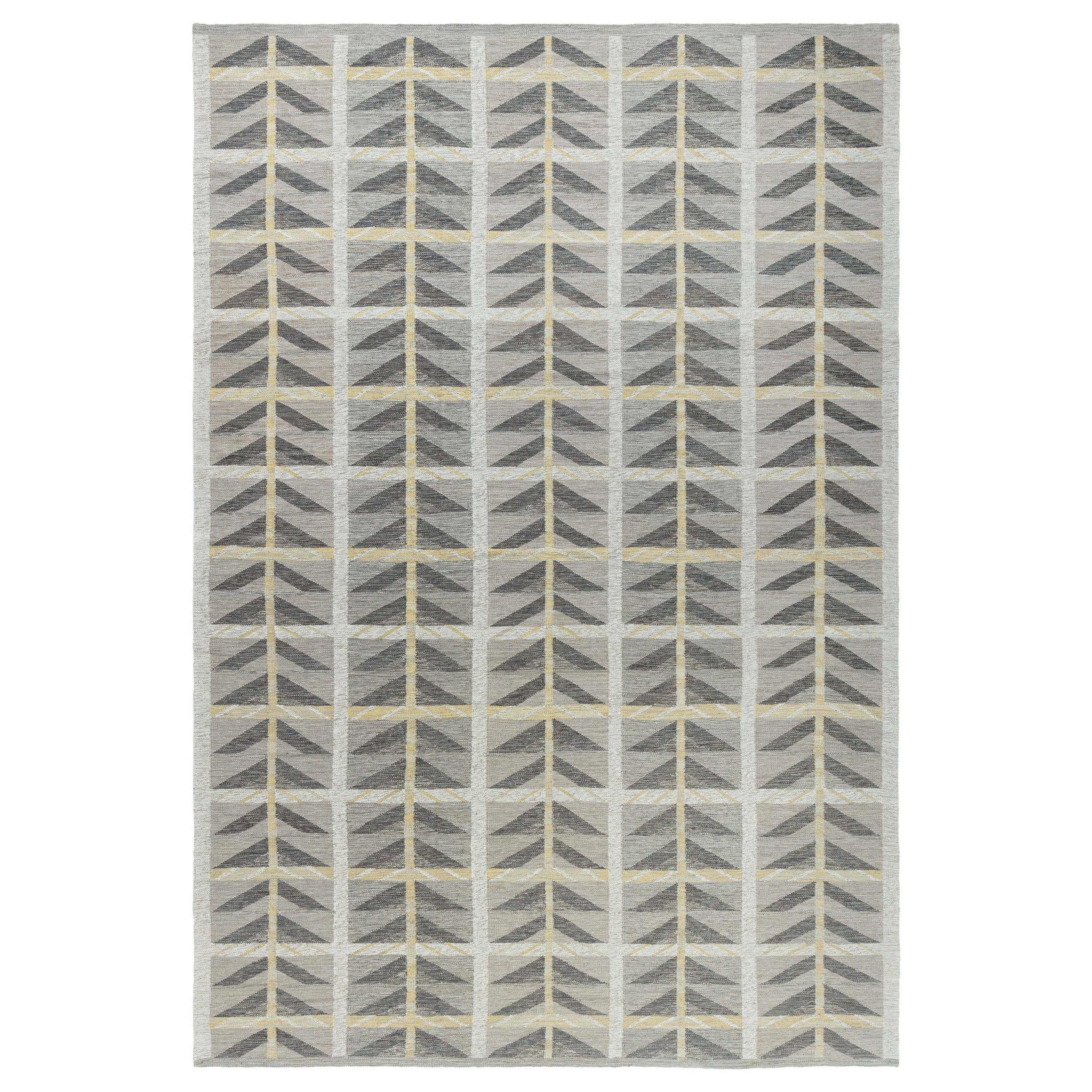 Contemporary Swedish Flat Weave Rug by Doris Leslie Blau