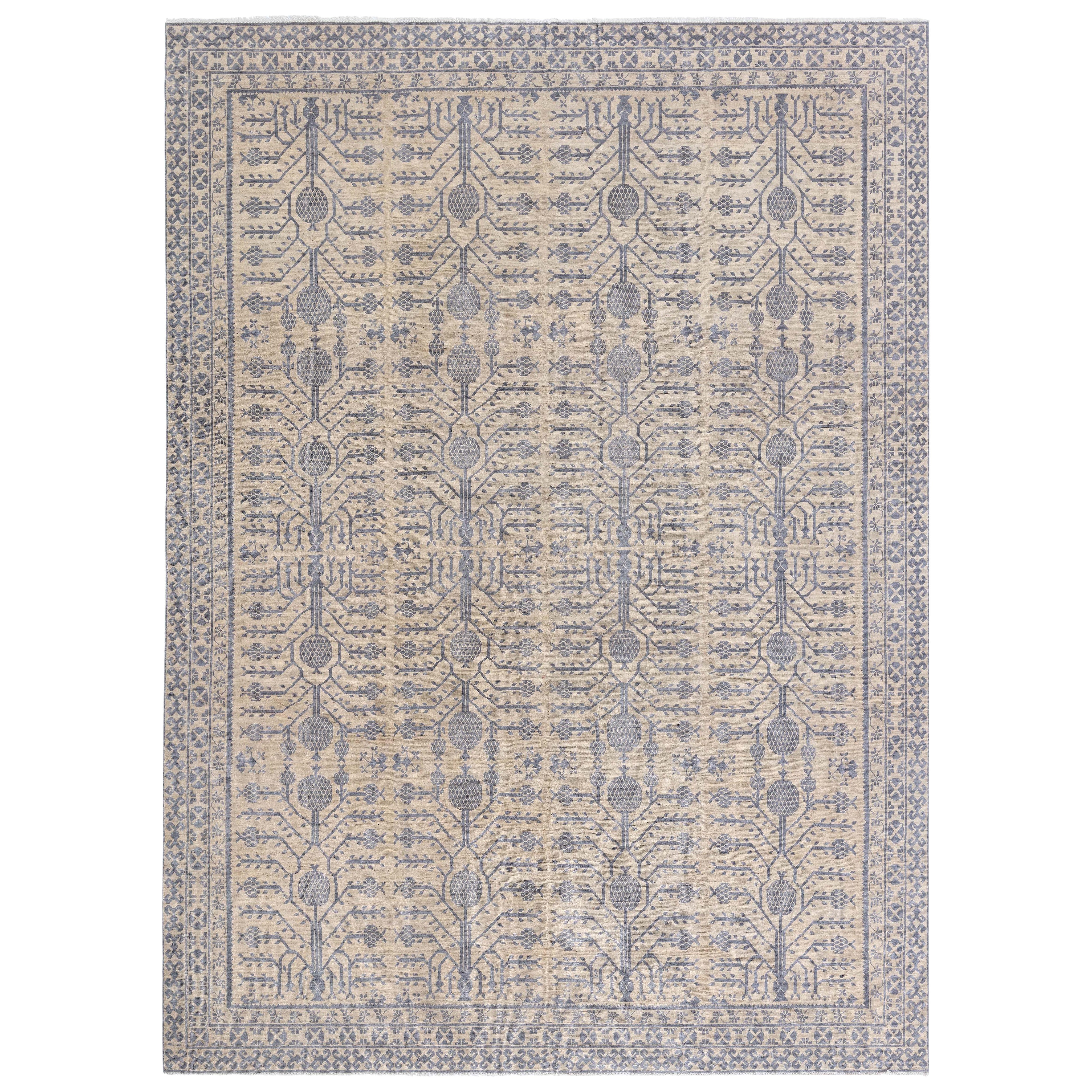 Contemporary Samarkand Rug by Doris Leslie Blau