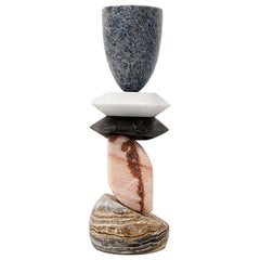 Cosmic Relics 10 - Sten Studio - 2025 - Unique - Natural stones totem