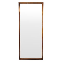Mirror With Rosewood Frame, Danish Design From 1960s