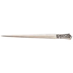 Exquisite Mid-Century Regency Styled English Silver Plate Letter Opener