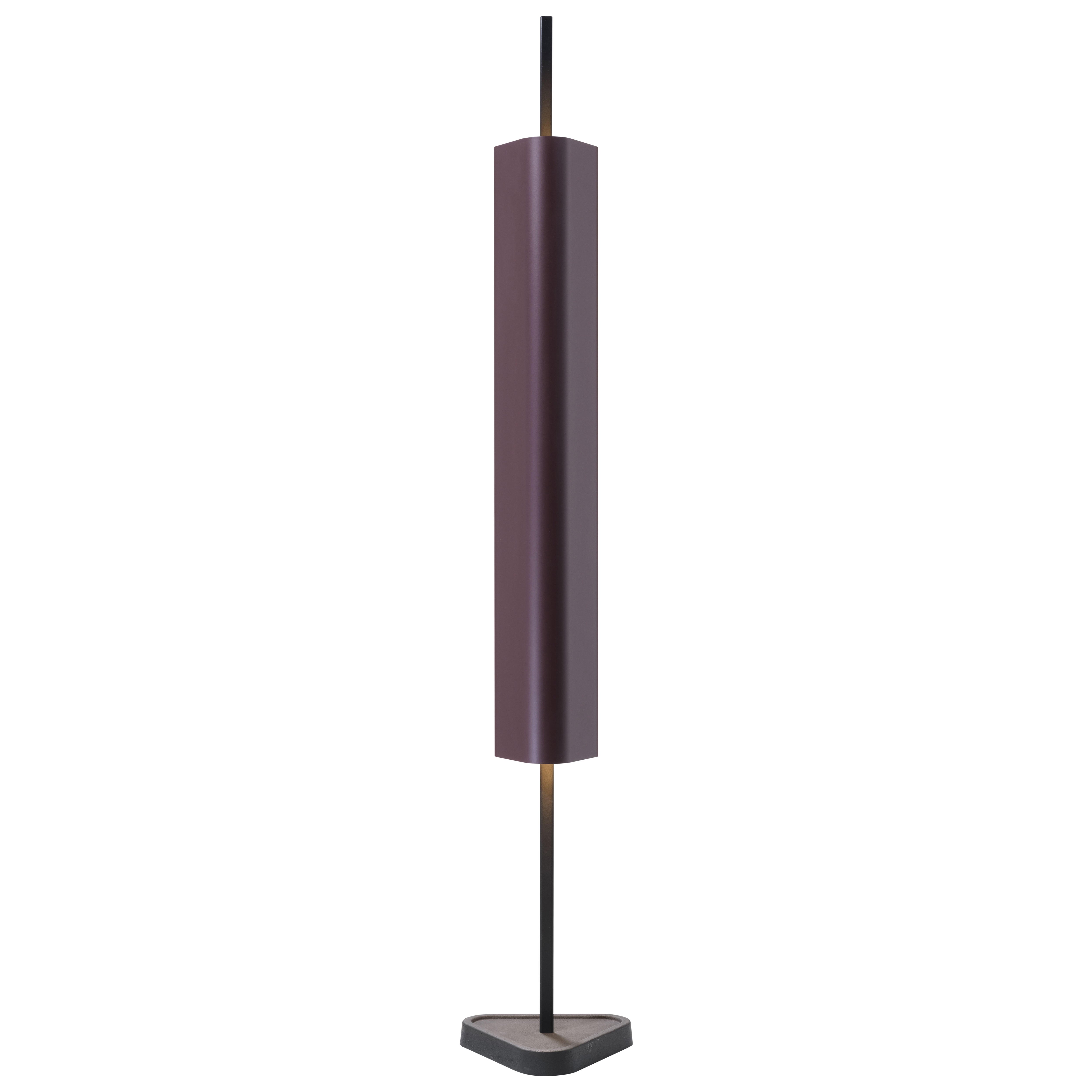 Emi Aluminium and PMMA Table Lamp in Deep Red by Erwan Bouroullec, 2025 For Sale