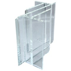Gary Gutterman Lucite Dining Table Base