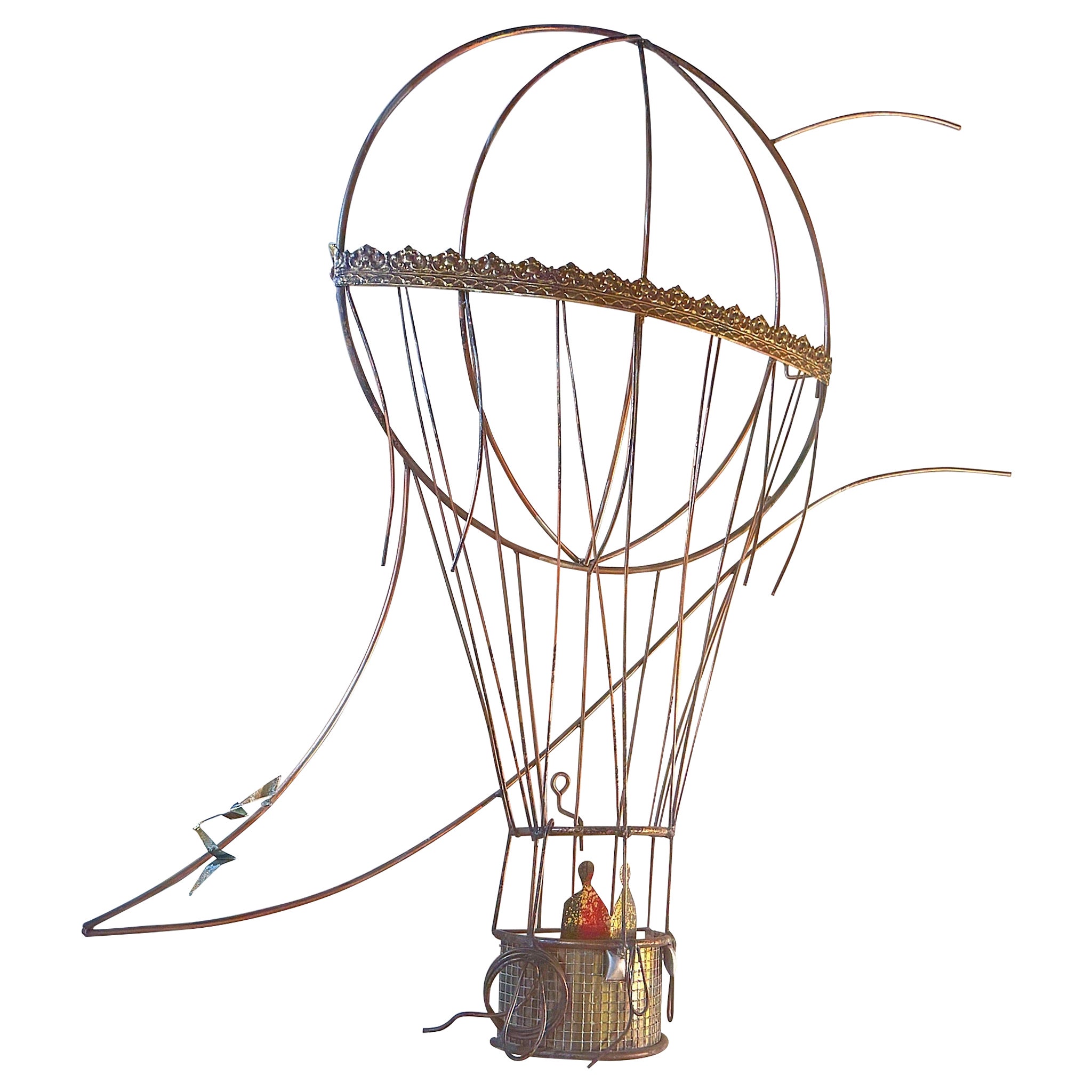 1970s C. Jere Hot Air Balloon Sculpture