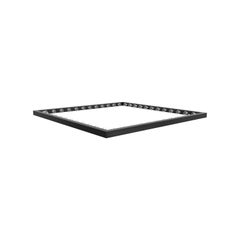 Framed 150 Anodized Black Aluminum Pendant Lamp by JSPR