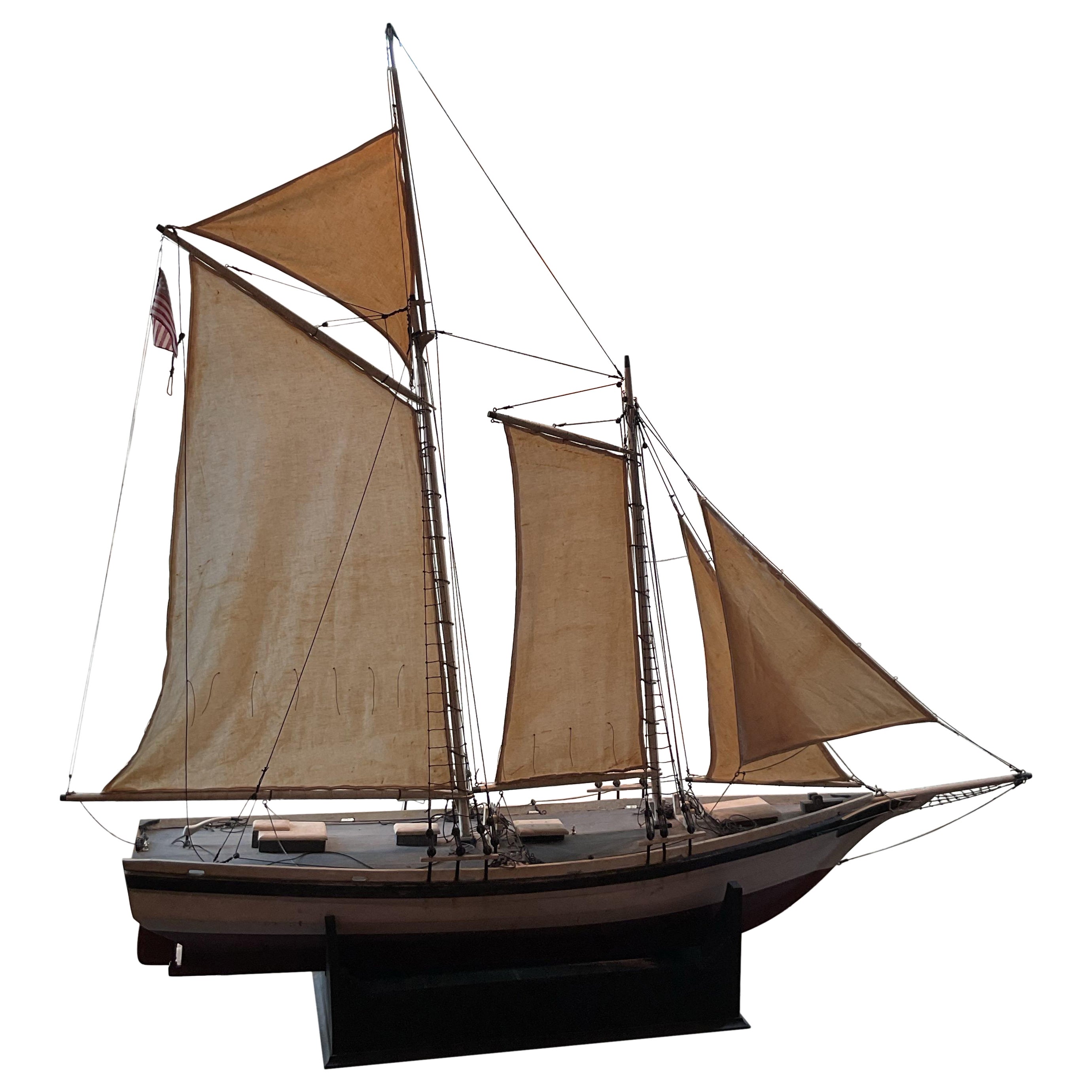 Large-Scale Gloucester Schooner Model