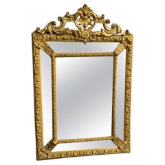 Antique French Gilt Marginal Mirror
