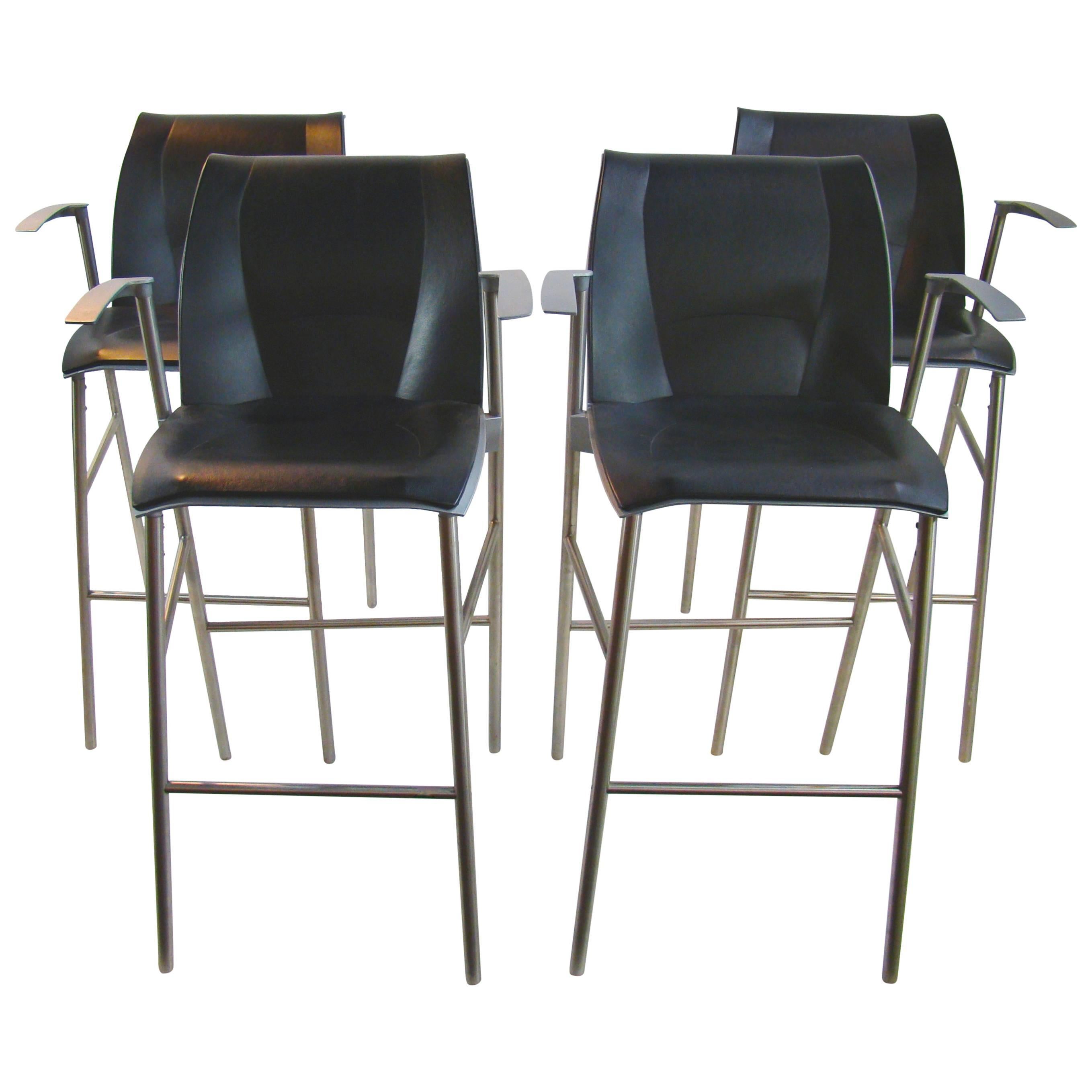 Frank Gehry for Knoll Studio Limited Edition Fog Bar Stools For Sale