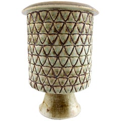 Vintage Stig Lindberg Gustavberg Studio Pottery Vase, circa 1960