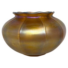 Tiffany Studios, Favrile-Glasschale aus Glas