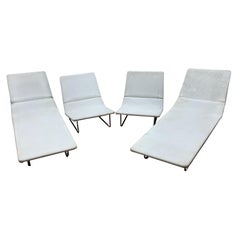 Vintage Modern Italian Surf and Sand Loungers by Francesco Rota for Paola Lenti