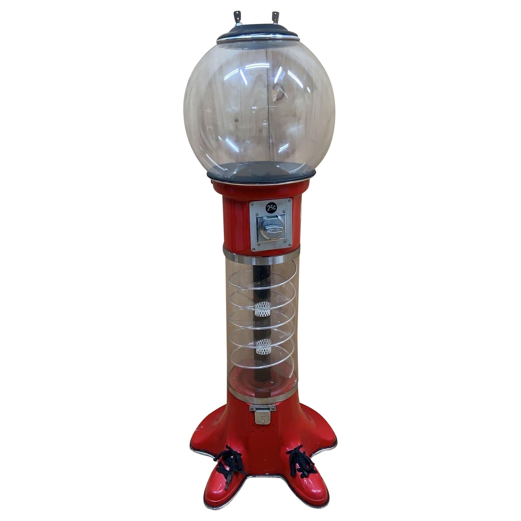 Vintage Spiral Gumball Machine