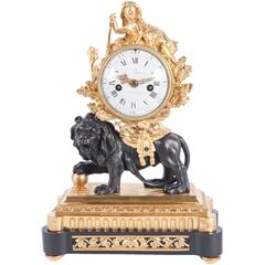 Very Important 18th Century Louis XVI Mantel Clock, circa 1770