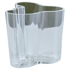 Alvar Aalto para Iittala Jarrón de cristal Petite