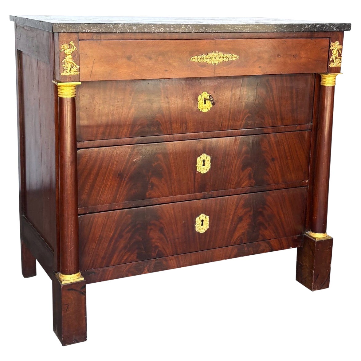 Del periodo Impero Commode/Cassettiera