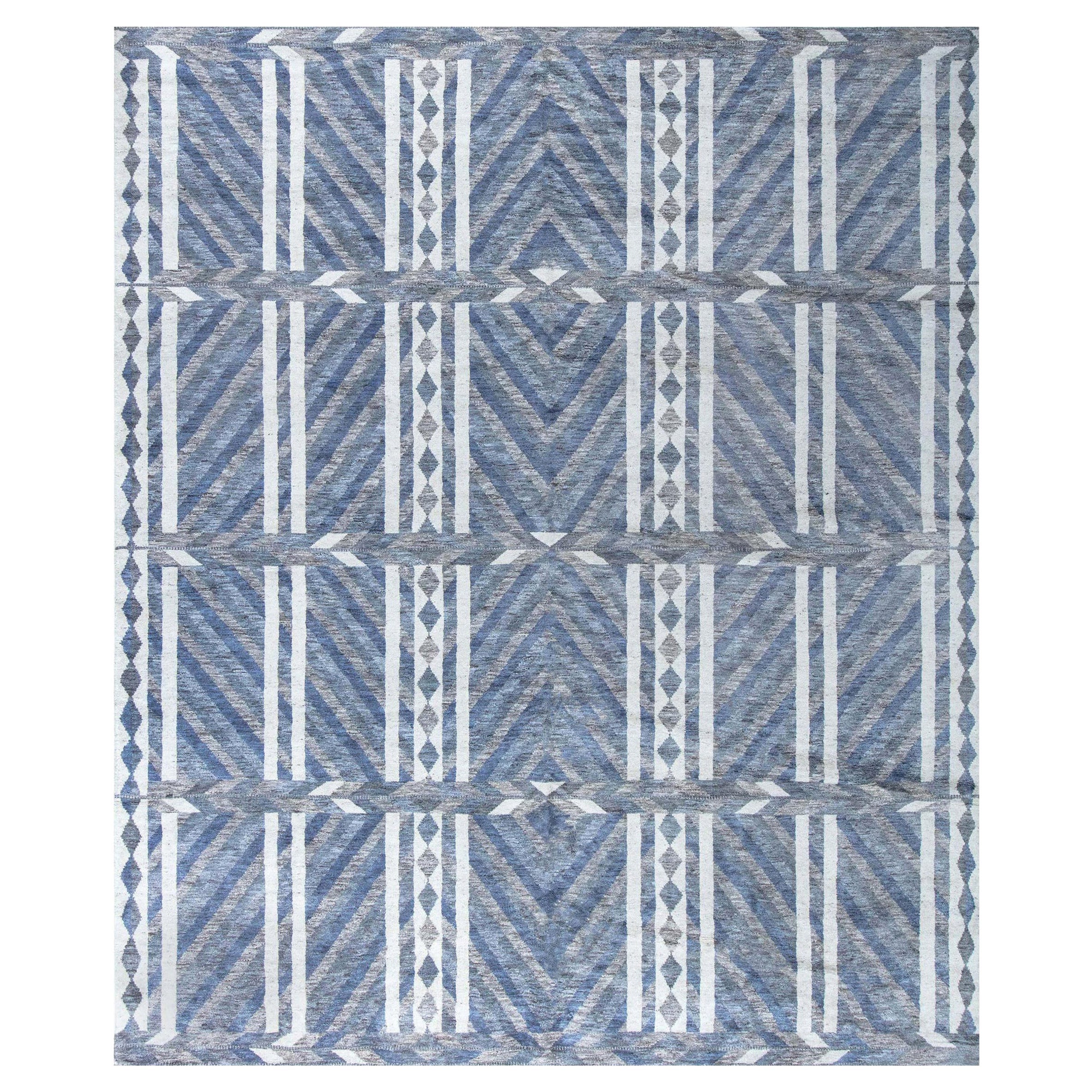 Tappeto moderno con design a pelo svedese di Doris Leslie Blau