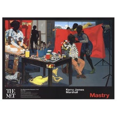 Originalplakat Kerry James Marshall – Mastry – The Met, 2016