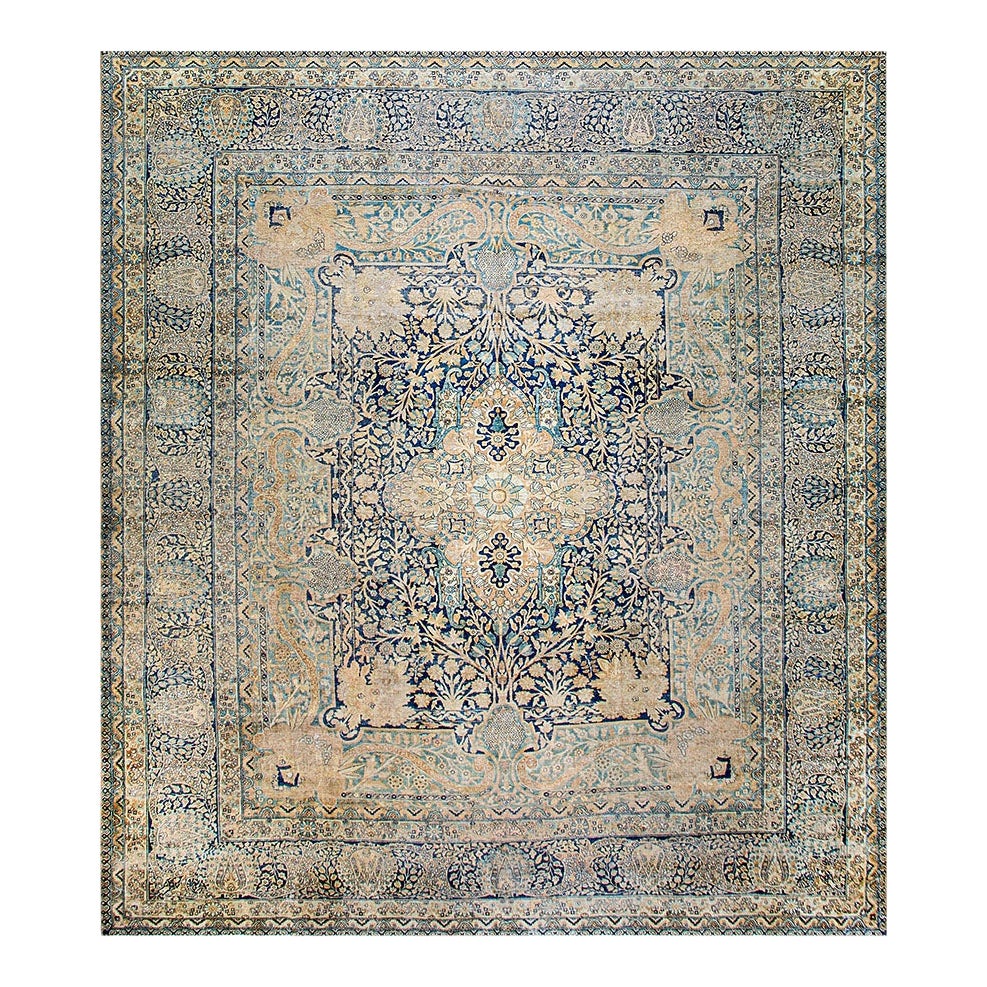 Early 20th Century S.E. Persian Kirman Carpet For Sale