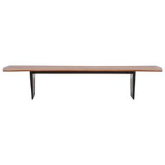 1950´s brown wooden Coffee Table by Harvey Probber