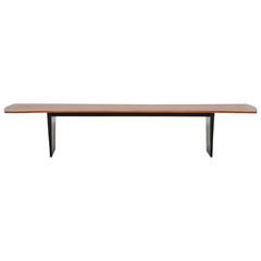 1950´s brown wooden Coffee Table by Harvey Probber