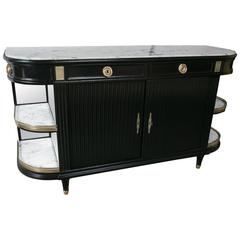 Ebonized Monumental Louis XVI Style Sideboard