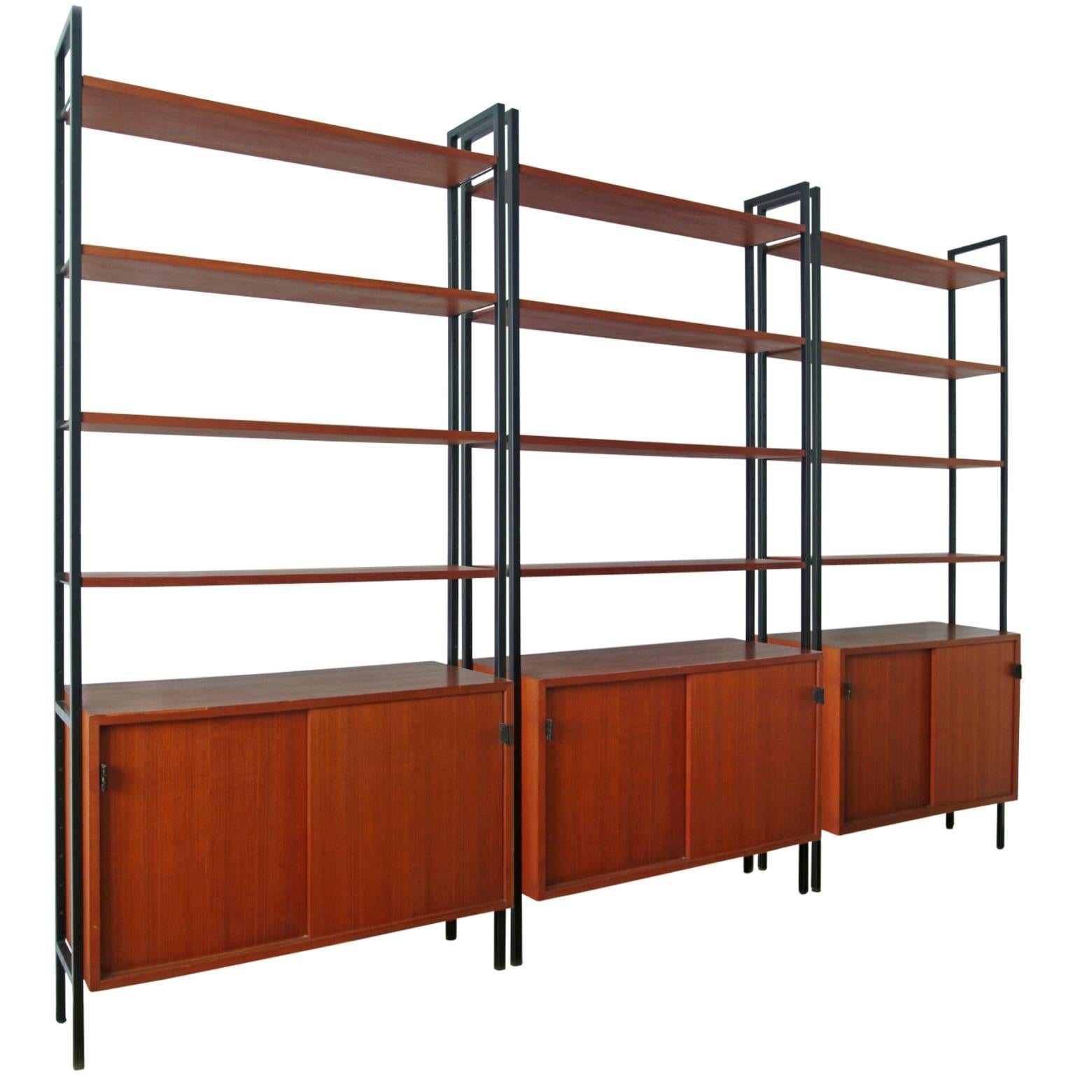Florence Knoll 3- Bookshelf Units, 1960 by Knoll International