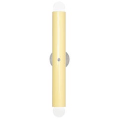 Lámpara de pared de cerámica "TRN" de Pani Jurek, plata, amarillo amarillento brillante