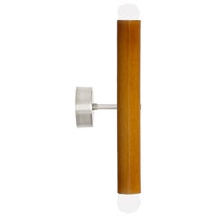 Ceramic Wall Lamp 'TRN' by Pani Jurek, Silver, Ochre