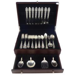 Athene / Crescendo by Amston Sterling Silver Flatware Set 8 Service 51 Pieces