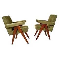 Pierre Jeanneret, PJ-SI-30-D, Poltrona da comitato, A.I.C., 1955