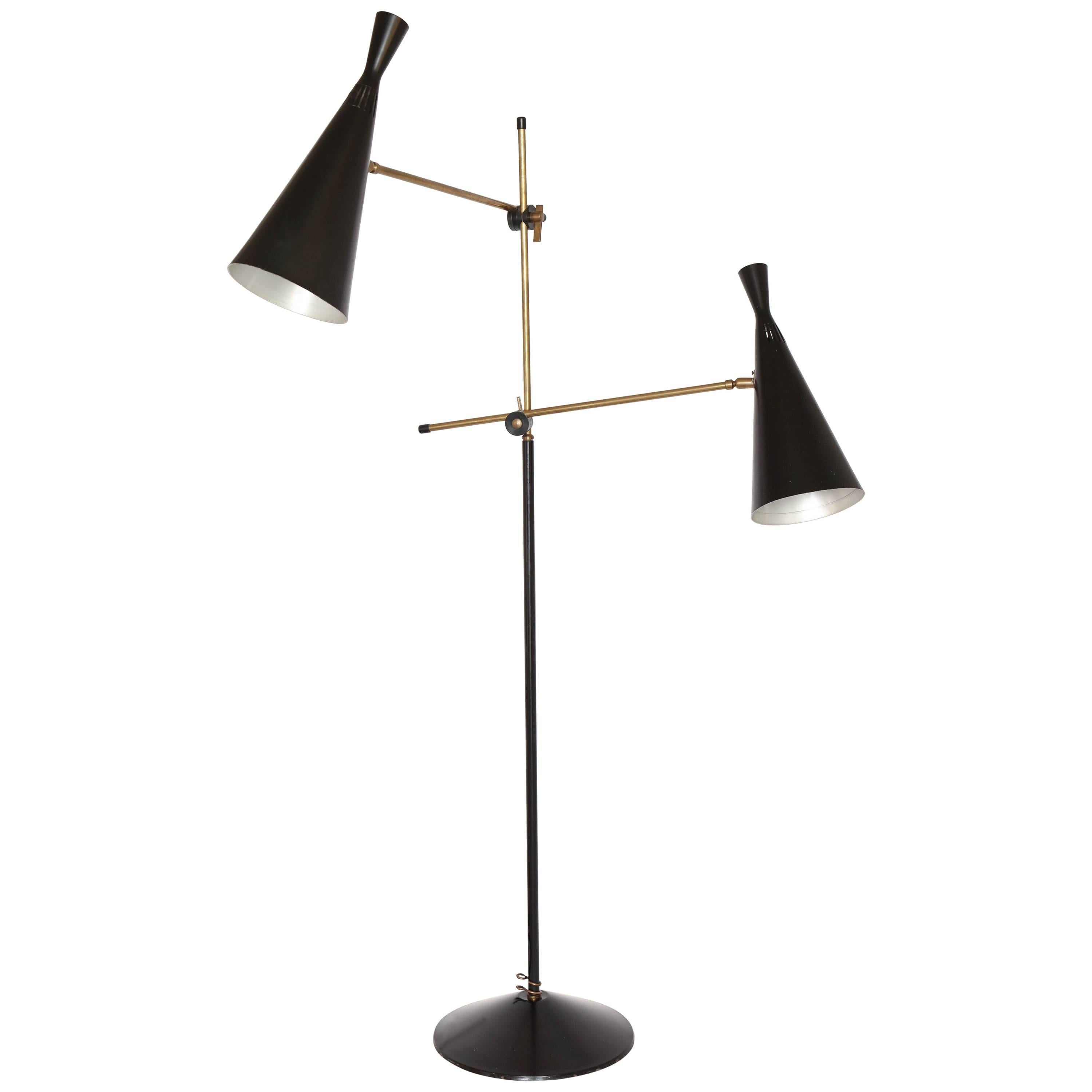 1950s French Articulated Table Lamp