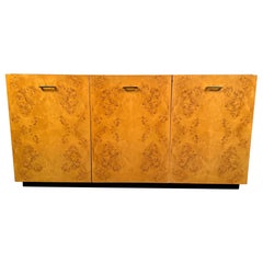 Mid-Century Modern Burl Sideboard