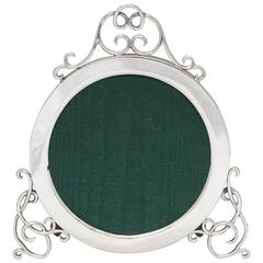 Unusual Edwardian Sterling Silver Picture Frame