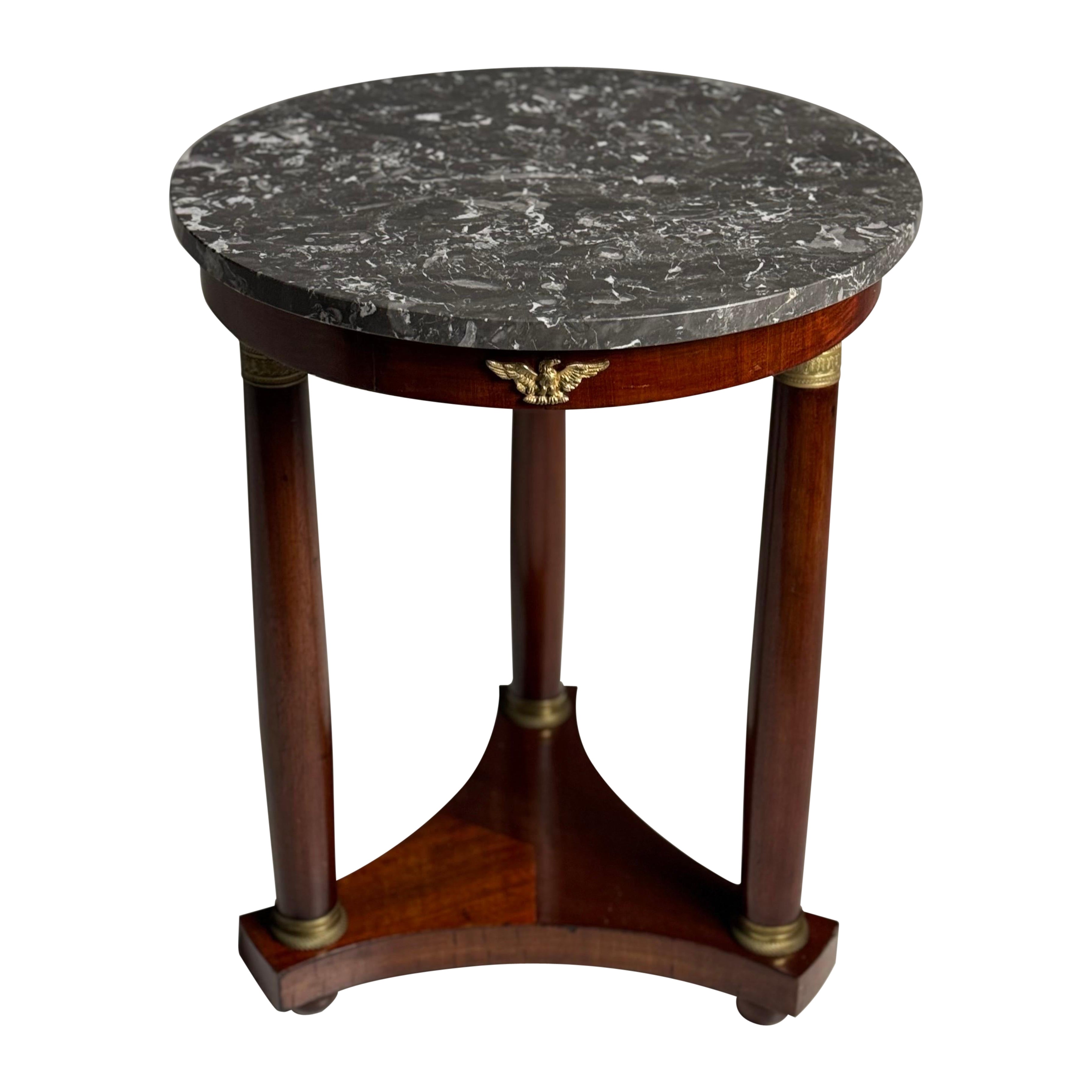 Empire Gueridon 19th century mahogany