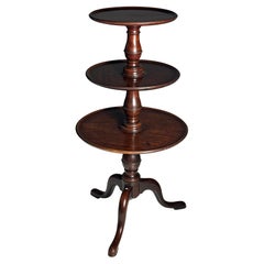 Antique English early 19th century Mahogany Etagère