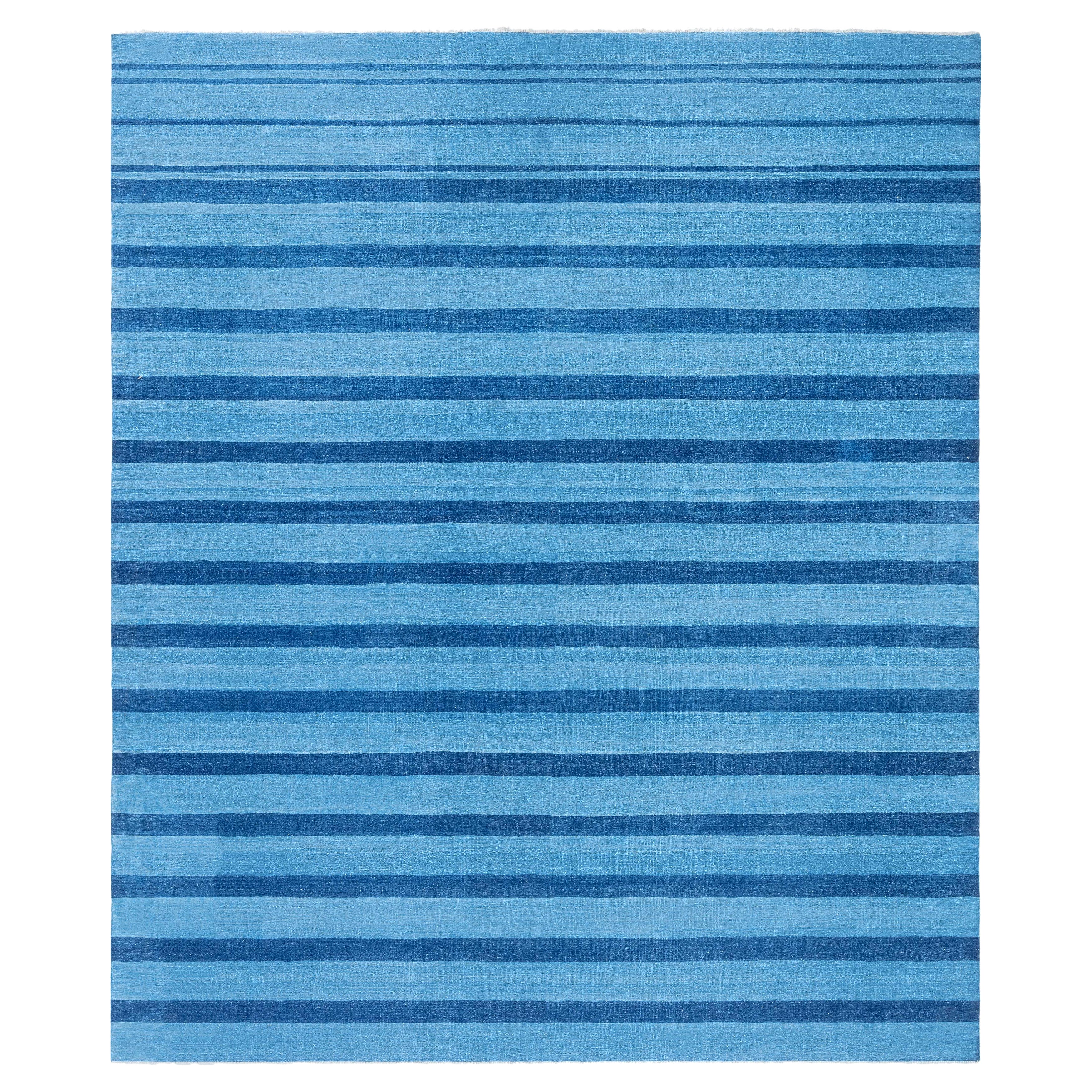 Tapis Dhurrie indien vintage Doris Leslie Blau