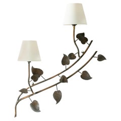 Swedish Grace Leaf Wall light, Sweden, 1940s