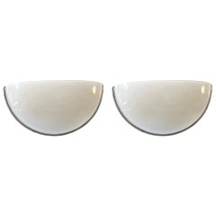 Aplique de cristal de Murano de Vetri Pareja de 40 cm, Italia, finales de los 80