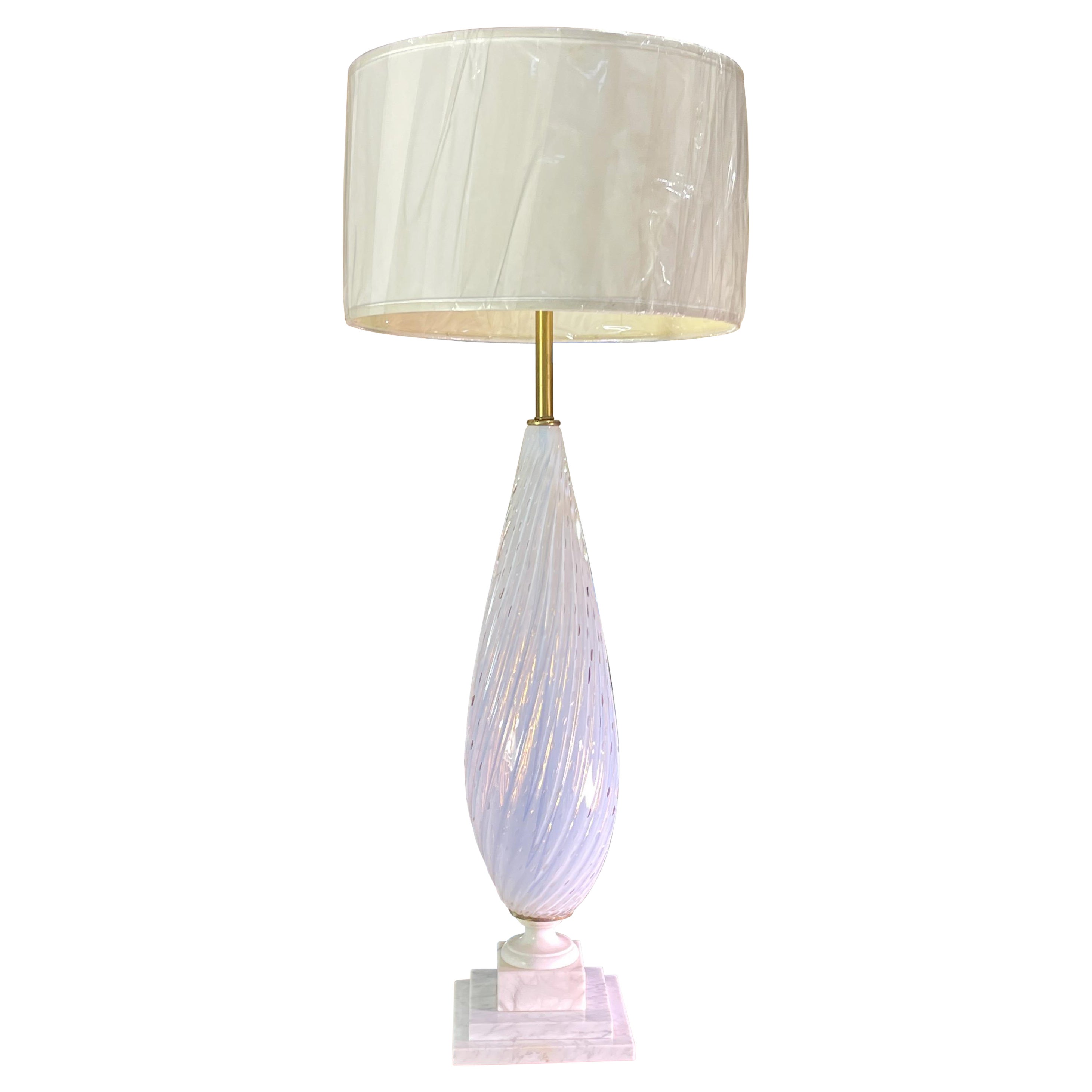 Lampada da tavolo Balboa Opalescent Murano Bullicante