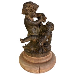 19. Jh. Französische Terrakotta von Putti's